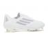 Adidas Adizero F50 4 Leather FG White Silver Metallic Core Black Cloud GX3911