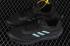 Adidas Alphamagma Core Black Green Running Shoes GV7917