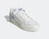 Adidas Forum Low Velcro Cloud White Off White Blue Bird GX1018