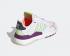 Adidas Nite Jogger Boost White Purple Green Red Shoes FX3813