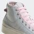 Adidas Nizza Bonega Platform Mid Crystal White Almost Pink GW6761