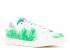Adidas Pharrell X Bbc Stan Smith Palm Tree Pack White Green S82071