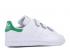 Adidas Stan Smith Cf Velcro Ps White Green Fairway Running Ftw M20607