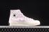 Converse Chuck Taylor All Star 70s Hi Embroidery Florets White Purple A01584C