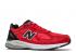 New Balance 990v3 Made In Usa Red Suede Pink Hot Black M990PL3