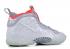 Nike Little Posite Pro Gs Pure Platinum Grey Bright Wolf Crimson 644792-005