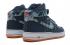 Nike Air Force 1 High 07 Denim Brown Red White Mens Running Shoes 631039-400