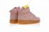 Nike Air Force 1 High '07 LV8 Suede Raw Rosa Gum Sneakers AA1118-601
