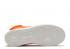 Nike Air Force 1 High 07 Lv8 Gs Just Do It Orange White Total Black AV7951-800