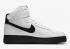 Nike Air Force 1 High White Black Midsole Shoes CK7794-101