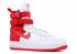 Nike SF Air Force 1 High White University Red AR1955-100