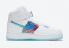 Nike Wmns Air Force 1 High Good Game White Iridescent DC2111-191