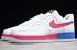 2019 Nike Air Force 1'07 LV8 White Pink Blue AO2441 006