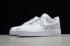 2020 Dior x Nike Air Force 1 Low White Grey Shoes DN8608-002