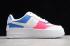 2020 Wmns Nike Air Force 1 Shadow White Pink Blue CU3012 111