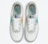 NBA x Nike Air Force 1 Low Fiesta White Grey Fog Sundial Turquoise Blue DC8874-100