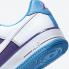 NBA x Nike Air Force 1 Low Lakers 75th Anniversary White Coast Field Purple DC8874-101