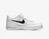 Nike Air Force 1 07 GS White Black Running Shoes DB2616-100