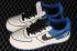 Nike Air Force 1 07 Low Beige Navy Blue Black White AL2236-300
