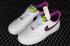 Nike Air Force 1 07 Low Just Do It White Purple Black DX3942-100