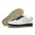 Nike Air Force 1'07 Low White Black Metallic Silver Mens Shoes 315122-112