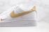 Nike Air Force 1 07 Low White Brown Running Shoes CZ0270-101