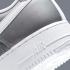 Nike Air Force 1 07 Low White Grey Metallic Silver Shoes DD6629-100