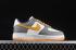 Nike Air Force 1 07 Low White Yellow Dark Gray Shoes CW2288-110