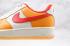 Nike Air Force 1 07 Low White Yellow Hi-Red Red Running Shoes DC1403-001