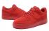 Nike Air Force 1 '07 Lv8 Gym Red Crocodile Suede Leather Shoes 718152-601