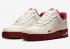 Nike Air Force 1 40th Anniversary Sail Team Red Metallic Gold DQ7582-100