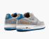 Nike Air Force 1 Complacency Chicago Stealth Silver Vars Blue Taupe 311729-001