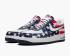 Nike Air Force 1 Independence Day 2014 Midnight Navy White University Red 488298-425