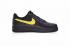 Nike Air Force 1 Low '07 LV8 Black Amarillo Yellow Swoosh AA4083-002