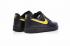 Nike Air Force 1 Low '07 LV8 Black Amarillo Yellow Swoosh AA4083-002