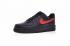 Nike Air Force 1 Low '07 LV8 Black Gym Red University Casual Shoes AA4083-011