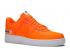 Nike Air Force 1 Low 07 Lv8 Just Do It Orange White Total Black AO6296-800