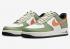 Nike Air Force 1 Low 07 Oil Green White Sail Safety Orange FD0758-386