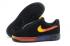 Nike Air Force 1 Low Black Yellow Orange Casual Shoes 488298-078