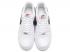 Nike Air Force 1 Low Casual Shoes White Black 488298-158