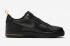 Nike Air Force 1 Low Cut Out Swoosh Black DC1429-002