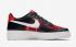 Nike Air Force 1 Low GS Flannel Black Summit White Habanero Red 849345-004