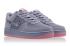 Nike Air Force 1 Low GS Grey Pink Womens Running Shoes 596728-408