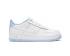 Nike Air Force 1 Low GS White Hydrogen Blue Shoes CD6915-103