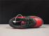 Nike Air Force 1 Low Infant Toddler Black Red Kids Shoes 596730-016