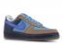 Nike Air Force 1 Low Io Premium Stash Blue Harbor Royal Grey Sport Soft 313213-441