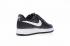 Nike Air Force 1 Low Mini Swoosh Black White Mens Shoes 820266-021