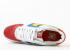 Nike Air Force 1 Low Remix Da Kix Maize White Sport Varsity Red 307334-171