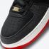 Nike Air Force 1 Low Spades King Queen Black University Red Metallic Gold DJ5184-001
