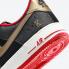 Nike Air Force 1 Low Spades King Queen Black University Red Metallic Gold DJ5184-001